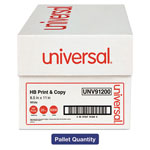Universal Multipurpose Paper, 95-96 Bright, 20 Lb, 8 1/2 X 11, White, 40 Cartons/pallet orginal image