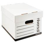 Universal Professional-Grade Heavy-Duty Storage Boxes, Letter/Legal Files, White, 12/Carton orginal image