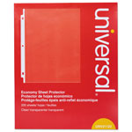 Universal Standard Sheet Protector, Economy, 8.5 x 11, Clear, 200/Box orginal image