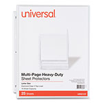 Universal Top-Load Poly Sheet Protectors, Heavy Gauge, Letter Size, Clear, 25/Pack orginal image