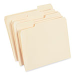 Universal Top Tab File Folders, 1/3-Cut Tabs: Assorted, Letter Size, 0.75