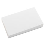 Universal Unruled Index Cards, 3 x 5, White, 500/Pack orginal image