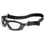 Uvex Safety Seismic Sealed Eyewear, Clear Uvextra AF Lens, Black Frame orginal image