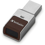 Verbatim 32GB FINGERPRINT SECURE USB 3.0 FLASH DRIVE SILVER orginal image