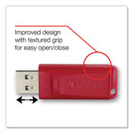 Verbatim Store 'n' Go USB Flash Drive, 4 GB, Assorted Colors, 3/Pack orginal image