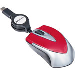 Verbatim USB-C MINI OPTICAL TRAVEL MOUSE RED orginal image