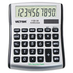 Victor 1100-3A Antimicrobial Compact Desktop Calculator, 10-Digit LCD orginal image