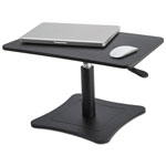 Victor High Rise Adjustable Laptop Stand, 21 x 13 x 12 to 15 3/4, Black orginal image