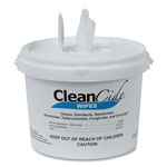 Wexford Labs CleanCide Disinfecting Wipes, Fresh Scent, 8 x 5.5, 400/Tub, 4 Tubs/Carton orginal image