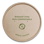 World Centric Paper Lids for Bowls, 3.6
