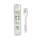 World Centric TPLA Compostable Cutlery, Fork, 6.3