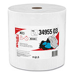 WypAll® General Clean X60 Cloths, Jumbo Roll, 12.2 x 12.4, White, 1,100/Roll orginal image