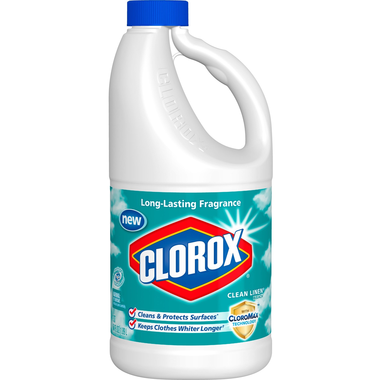 Clorox Bleach with CloroMax Technology | Clean Linen Scent, 64 oz ...