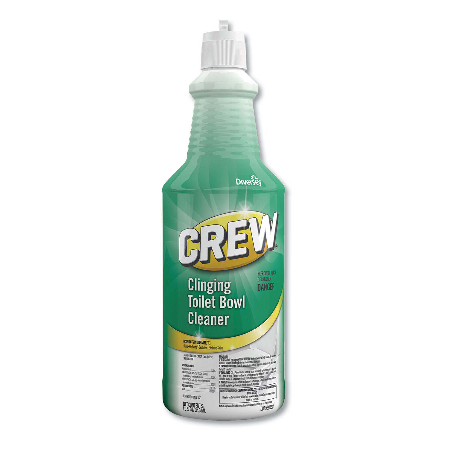 Diversey Crew Clinging Toilet Bowl Cleaner Fresh Scent