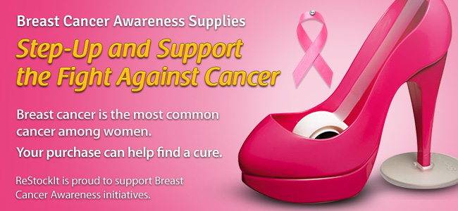 Think Pink and Get Breast Cancer Awareness Supplies